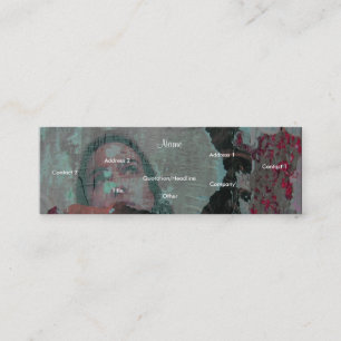 Tarjeta del perfil del artista - personalizable