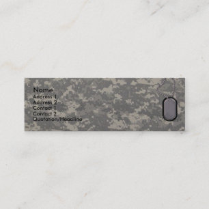 Tarjeta del perfil del ejército