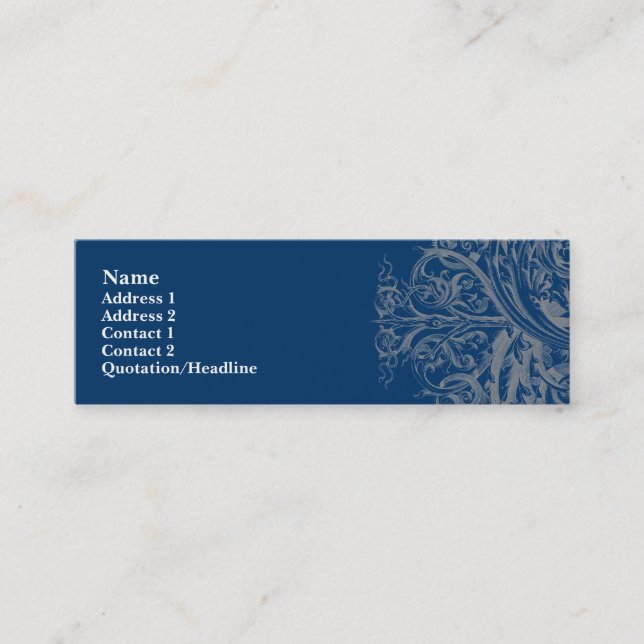 Tarjeta del perfil del Flourish (Anverso)