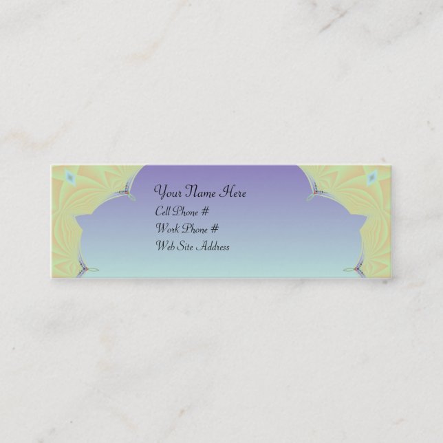 Tarjeta del perfil del fractal 00001 (Anverso)