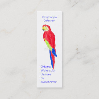 Tarjeta del perfil del loro