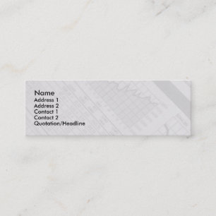 Tarjeta del perfil del mercado de acción