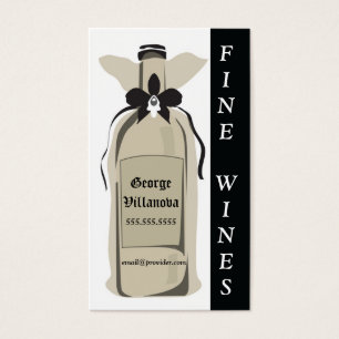 Tarjeta del perfil del vino fino
