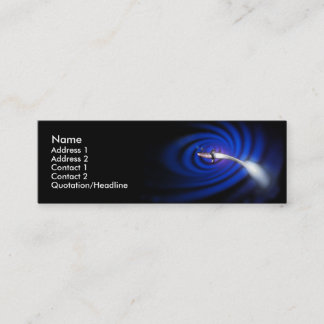 Tarjeta del perfil del vórtice