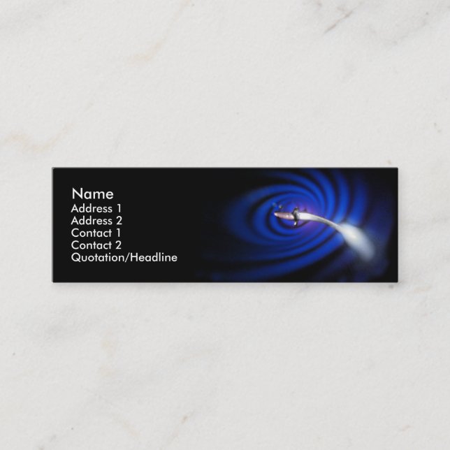 Tarjeta del perfil del vórtice (Anverso)