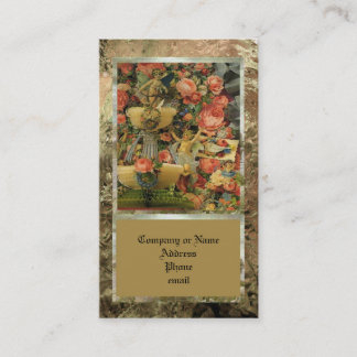 Tarjeta del perfil o de visita del Victorian