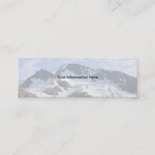 tarjeta del perfil o de visita, paisaje
