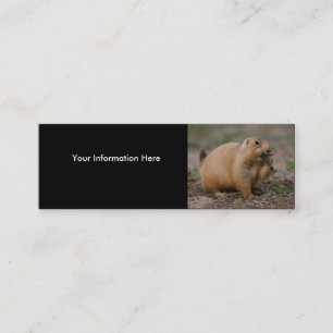tarjeta del perfil o de visita, perro de las