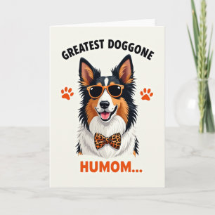 Tarjeta del Perro Más Grande de las Manchas de Leo