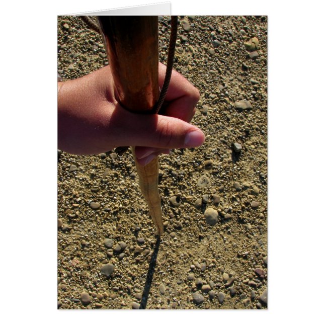 Tarjeta del personal y de la mano del peregrino (Frente)