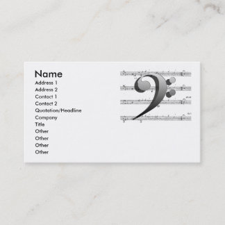 Tarjeta del personalizable de la tarjeta de visita