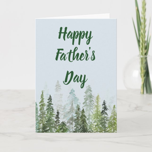 Tarjeta del personalizable del día de padre de los (Anverso)