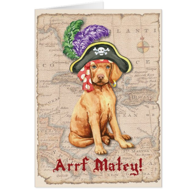 Tarjeta del pirata de Vizsla (Frente)