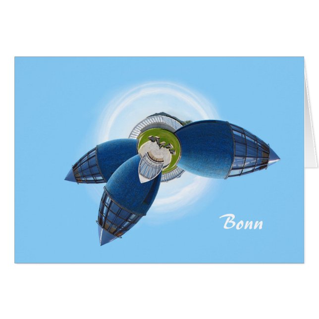 Tarjeta del planeta Bonn (Anverso (Horizontal))