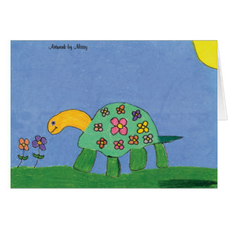 Tarjeta del poder de la tortuga