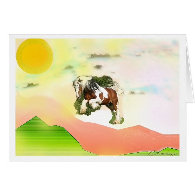 Tarjeta del potro de Colin Barclay (Anverso (Horizontal))