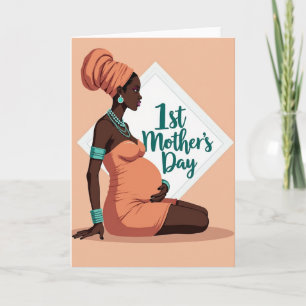 Tarjeta del primer día de la madre