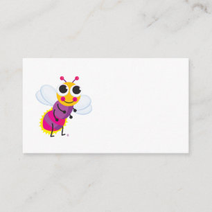 Tarjeta del recinto del insecto de relámpago