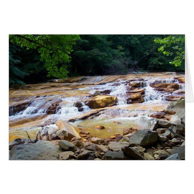 Tarjeta del río (Anverso (Horizontal))