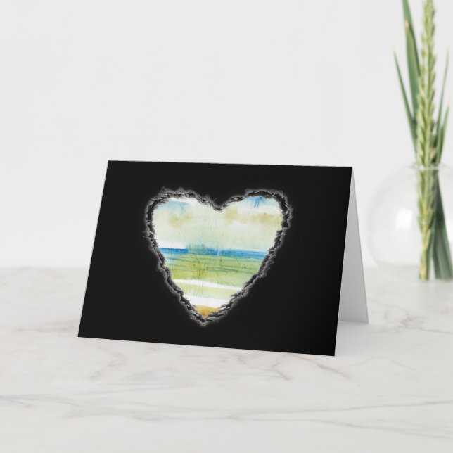 Tarjeta del romance del amor de la tarjeta del día (Anverso)