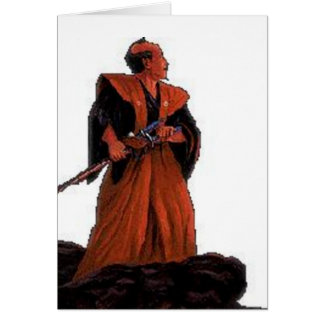 tarjeta del samurai
