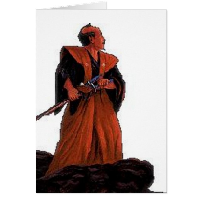 tarjeta del samurai (Frente)
