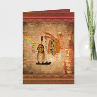 Tarjeta del segundo lunes de octubre, Día de los P