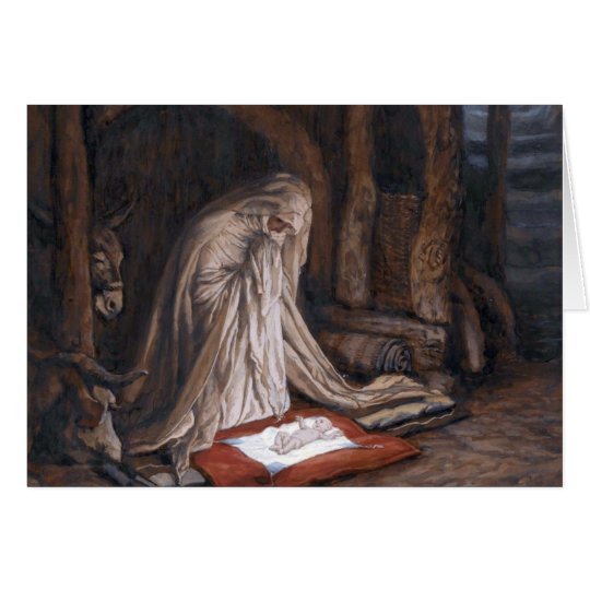 Tarjeta del señor Jesucristo de Tissot "el