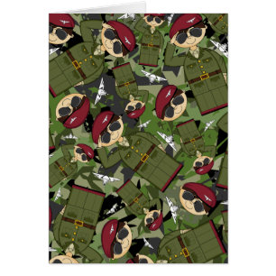 Tarjeta del soldado del ejército británico