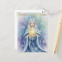 Tarjeta del solsticio de invierno