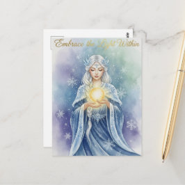 Tarjeta del solsticio de invierno