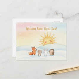 Tarjeta del solsticio de invierno