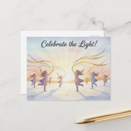 Tarjeta del solsticio de invierno