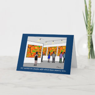 Tarjeta Del "tarjeta de felicitación verde objeto expuesto