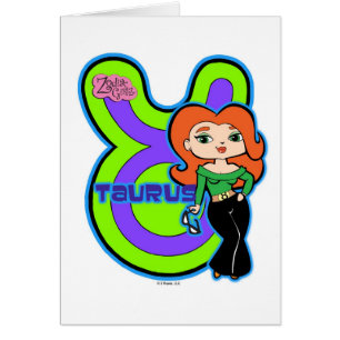 Tarjeta del tauro