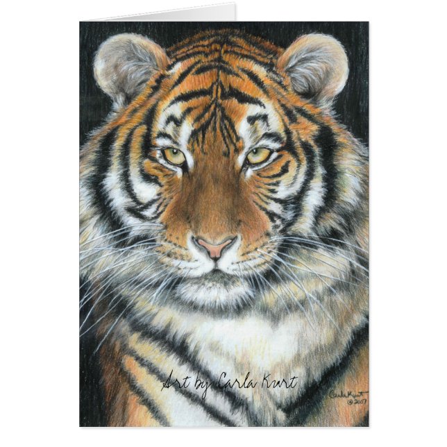 Tarjeta del tigre (Frente)