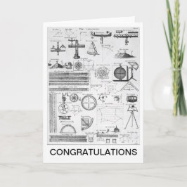 Tarjeta del topógrafo de la tierra de la