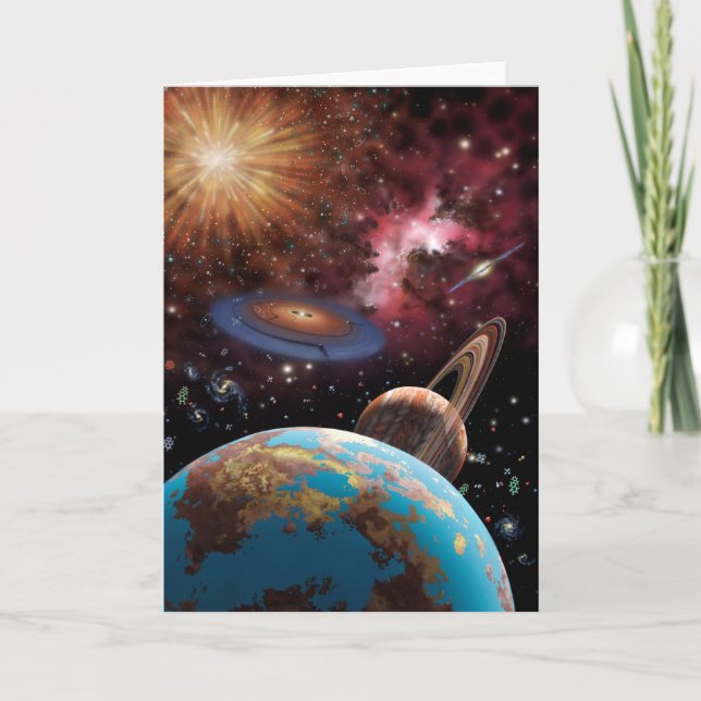 Tarjeta del universo II (Anverso)