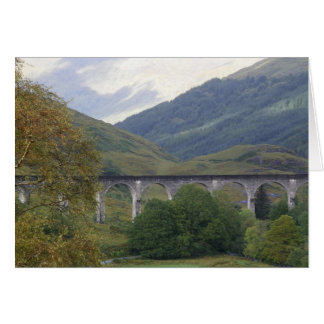 Tarjeta del viaducto de Harry Potter Glenfinnan