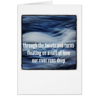 Tarjeta del viaje de la demencia: Balsa del amor