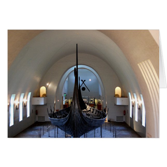 tarjeta del vikingskiphuset (Anverso (Horizontal))