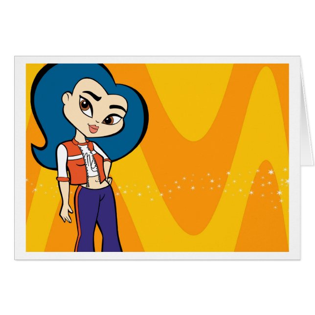 Tarjeta del virgo (Anverso (Horizontal))