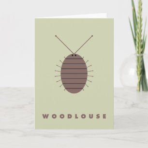 Tarjeta del Woodlouse