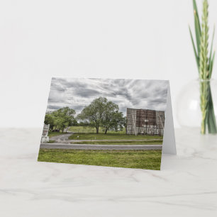 Tarjeta Delfín que juega con agua