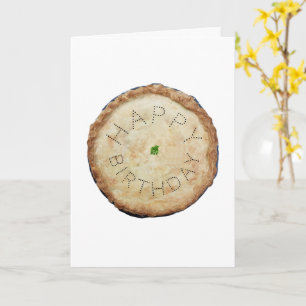 Tarjeta Delicious Pie Funny Birthday Card