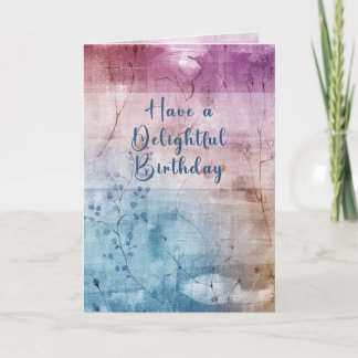Tarjeta Delight Birday