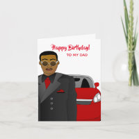 Demanda de papá afroamericano, empate, cumpleaños