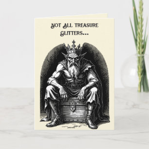 Tarjeta Demonio Mammon -El Silencio del Peso de la Codicia
