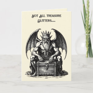 Tarjeta Demonio Mammon Riquezas de la Ruina