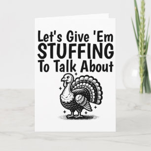 Tarjeta Démosles Relleno Para Hablar Funny Thanksg